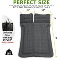 thumbnail image 2 of Zone Tech Inflatable Air Bed Car Mattress with Air Pump, Travel Pillow & Carrying Pouch, 2 of 10
