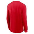 thumbnail image 3 of Men's Nike Scarlet Ohio State Buckeyes 2025 Sideline Dri-FIT Long Sleeve T-Shirt, 3 of 3