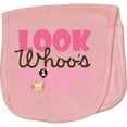 thumbnail image 2 of Inktastic Look Who is One Owl Baby Burp Cloth, 2 of 3
