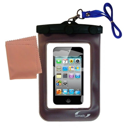Gomadic Clean and Dry Waterproof Protective Case Suitablefor the Apple iPod touch (4th generation) to use