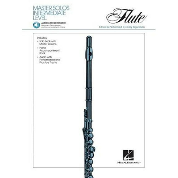 Master Solos Intermediate Level: Flute w/ CD