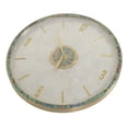 thumbnail image 1 of Quartz Clock,  Brass Frame Silent Wall Mounted Clock For Hotel Stores Coffee Shop Bedroom Decoration, 1 of 8