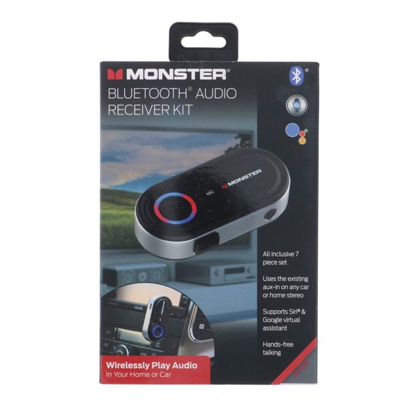 Set de receptor de audio Monster MBA9-1009-BLK negro