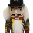 thumbnail image 6 of yotijay 30cm Height Wooden Nutcracker Ornaments Doll Figures Pendant Puppet Toy Trumpet, 6 of 9