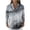 Gray01, variant on Dwralegc Womens Sweaters Trendy Printed Scrub Long Sleeve Knit Blouses Cowl Neck Tops Jumper Fashion Fall Winter Sweaters Dark Gray 2XL