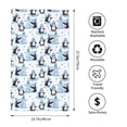 thumbnail image 2 of Fotbe Playful Penguins and Snowmen Toalla Premium con Patrón, Toalla de Microfibra de Secado Rápido, Ligera y Altamente Absorbente (27.5x16in), Ideal para Uso Diario, 2 of 6