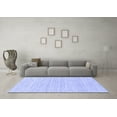 thumbnail image 3 of Ahgly Company Indoor Square Oriental Blue Industrial Area Rugs, 7' Square, 3 of 4