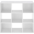 Whitmor 64228859WHT 9 Cube Organizer White