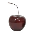 thumbnail image 3 of Decoración para el hogar con forma de manzana, figura sencilla de resina, escultura de manzana para almacenamiento. Rojo L, 3 of 9