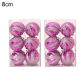thumbnail image 2 of OUSITAID 12Pcs Christmas Baubles Ball Party Wedding Tree Hanging Ornament Decoration, 2 of 9