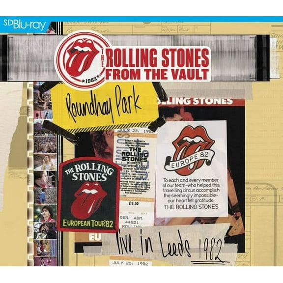 The Rolling Stones: From the Vault - Live in Leeds 1982 (Blu-ray CD), Eagle Rock Ent, Music & Performance
