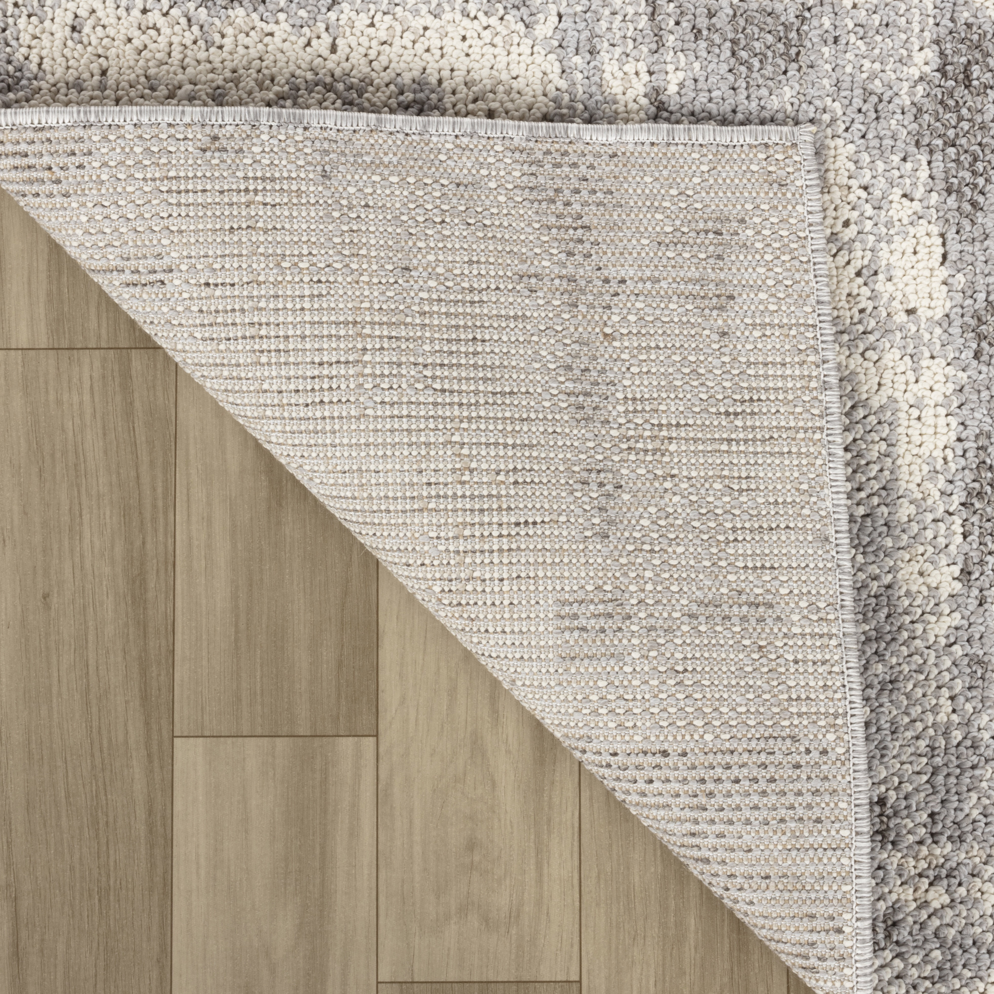 Rug Branch Jules Abstract Indoor Area Rug, Grey Beige, Modern - Living Room, Bedroom, Dining Room, and Kitchen