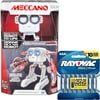 Meccano - MicroNoid - Red Socket & Rayovac Battery Bundle