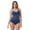 Navy Piped, variant on Olive Piped Maillot by Sea & Sand Beachwear, 8
