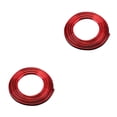 thumbnail image 4 of stanreset 5M Line Car Interior Decor Strip Red Point Edge Gap Door Panel Accessories TrimM red 2Set, 4 of 6
