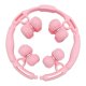 thumbnail image 5 of Rodillo de masaje de piernas de 16 ruedas, herramienta de masaje de tejido profundo para gimnasio y deportes. Rosa, 5 of 9