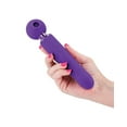 thumbnail image 3 of NS Novelties Revel Fae Thrusting & Throbbing Stimulator with Air Pulse Purple Vibrators, 3 of 5