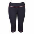 thumbnail image 3 of Tangerine Active Crop Capri Small Coral/Black, 3 of 3