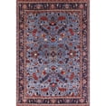 thumbnail image 1 of Ahgly Company Indoor Rectangle Mid-Century Modern Dark Gray Oriental Area Rugs, 8' x 10', 1 of 6