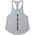 thumbnail image 3 of Men Pure Color Fitness Cotton Vest Bodybuilding Stringer Gym Tank Tops M-XXL, 3 of 3