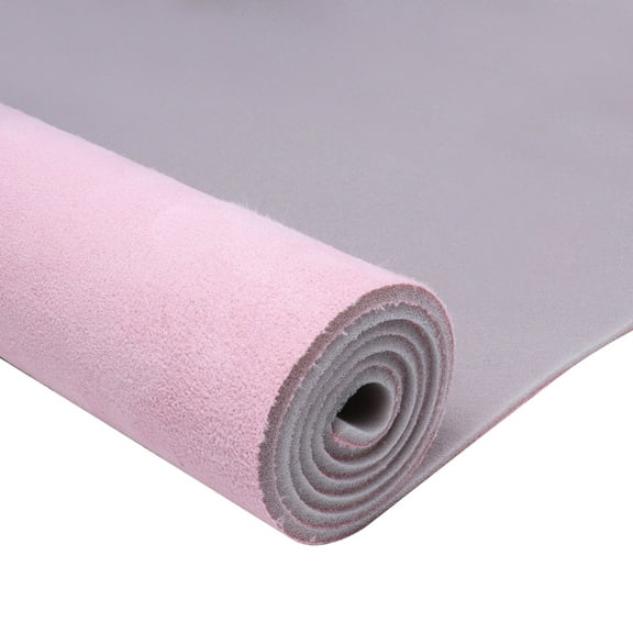 Suedette Headlining Foam Backed Fabric Repair or Restore Headliner 58" W, Pink Color