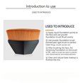 thumbnail image 4 of Yidarton Magic Foundation Brush, High-density and Soft Brush, Suitable for  Liquid, Powder, Cream, etc., with a Portable Storage Box, 4 of 8