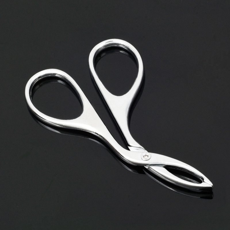 KABOER Scissors New Shape Eyebrow Scissors Stainless Steel Eyebrow Clip Eyebrow Tweezers