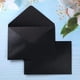 thumbnail image 1 of Sobres PONATIA A7 negros brillantes de 134 x 190 mm para tarjetas de 5 x 7 pulgadas, 1 of 8
