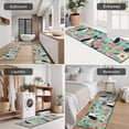 thumbnail image 5 of Boston Terrier Floral Flowers Kitchen Rugs Sets Of 3,Kitchen Runner Rugs Non Skid Washable,Decorative Kitchen Floor Mats for Kitchen,Sink,Laundry,17"x30"+ 17"x47" + 17"x59", 5 of 6