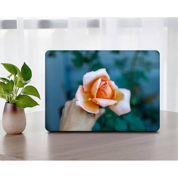 Hard Shell Cover Only Compatible MacBook Pro 13 inchs( , Early Late 2012/2013/2014/2015) Cable Tie Model A1425 or A1502, Rose series 0757