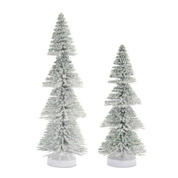Melrose International LLC Tree (Set of 2) 8"H, 10"H PVC