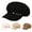 A, variant on Pu-Buckle Baker Boy Cap – Corduroy, 8-Panel, Elastic Back | Fall Street, Coffee, Concert | , One Size,B Fits All – Gift Ready