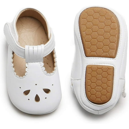 

Soft Sole Baby Shoes - Infant Baby Walking Shoes Moccasins Rubber Sole Crib Shoes