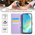 thumbnail image 2 of Allytechgroup Wallet Flip Case for Samsung Galaxy S25 with Lanyard, Built-in Credit Card Slot RFID Blocking PU Leather Stand Case Shockproof Full Body Cover for Galaxy S25 Women Girls, Purple, 2 of 5