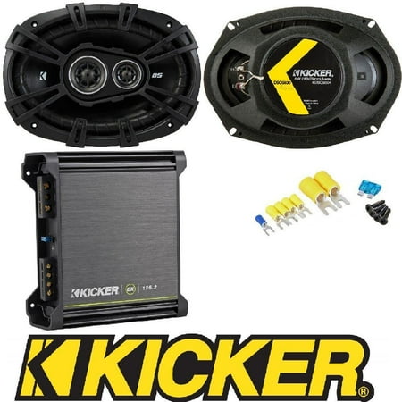 - Kicker D-Series Coaxial 3-Way Speaker with 1/2