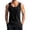 Black, variant on Men Tank Tops Summer Round Neck Fitness Sports Scene Thin Casual Solid Color Undershirt Black Shirts XL