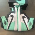 thumbnail image 5 of Ni - ke Air Jordan 1 Retro High OG - Green Glow - Men Sneakers DZ5485-130 Shoes New, 5 of 5