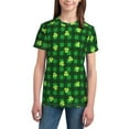 thumbnail image 3 of Wukai Happy St. Patrick's Day5 Youth Unisex Short Sleeve T-Shirt for Boys, Girls, Teens, and Kids-X-Small, 3 of 7