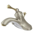 thumbnail image 2 of Kingston Brass Vintage Simple Poignée 4" Robinet de Lavabo avec Pop-up de Détail, 2 of 9