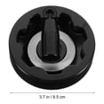 thumbnail image 2 of Luxshiny 2Pcs Black Rotary Hand Wheel for Machine Tools Durable and Safe Handwork Accessory, 2 of 8