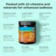 thumbnail image 4 of KEY NUTRIENTS Electrolitos multivitamínicos en polvo sin azúcar - Polvo de electrolitos de naranja picante - Suplemento de resistencia y energía - Polvo de hidratación - Sin calorías - 90 porciones -, 4 of 5