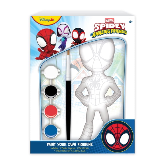Spidey and Friends Paint Your Own Plaster Figurine Craft Kit for Kids