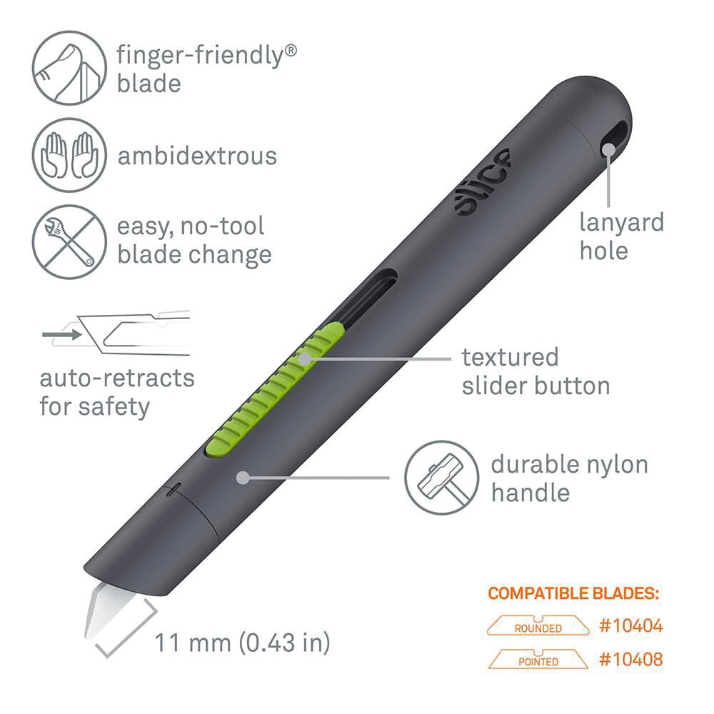 Slice® Auto-Retractable Pen Cutter