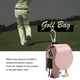 thumbnail image 2 of Bolsa Porta Pelotas De Golf Contenedor de pelotas de golf de cuero PU Mini cintura colgante Accesorios deportivos universales Sywqhk Para Estrenar, 2 of 6