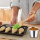thumbnail image 5 of Contenedor de aderezo para ensaladas de acero inoxidable, 6 PCS Mini tazas de salsa con tapas de silicona, Mini contenedores de almacenamiento de alimentos a prueba de fugas para salsa Kuyhfg Bienvenido a Kuyhfg, 5 of 5