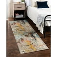 thumbnail image 2 of Unique Loom 3139876 2 ft. 7 in. x 10 ft. Imperial Chromatic Runner Rug, Beige, 2 of 10