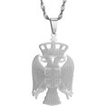 thumbnail image 1 of HAHDAXIA Pendentif Aigle République de Serbie Colliers pour Femmes Bijoux Serbe, 1 of 2