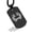 Black, variant on Stainless Steel Cancer Zodiac (Crab) Dog Tag Pendant Necklace