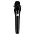 thumbnail image 1 of Graflsoa Microphone Cardioïde en Métal en Forme de Cœur pour Diffusion en Direct, Karaoké et Diffusion - Noir, 1 of 7