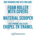 Ekopel Pour On Bathroom Kit Bathtub Refinishing Made in The USA
